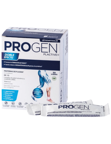 PROGEN Plactive Doble Efecto 30 Sobres