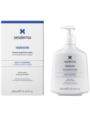 SEDERMA Hidraven Crema Espumosa sin Jabón 300 ml