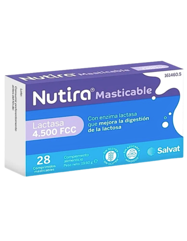 Nutira Lactasa 4500 FCC 28 Comprimidos Masticables