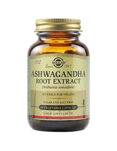 SOLGAR Ashwagandha 60 Cápsulas Vegetales