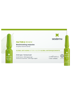 SESDERMA Factor G Renew Ampollas Bioestimulantes 7x1,5 ml