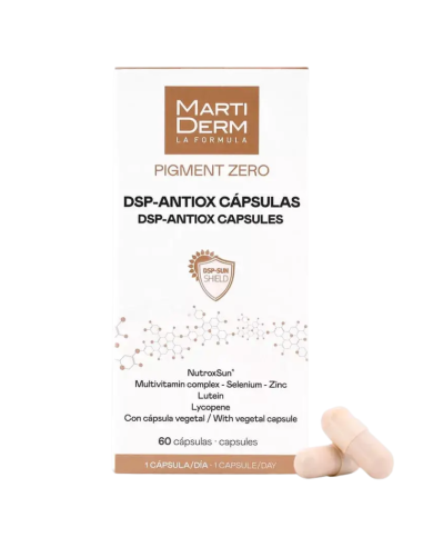 MARTIDERM Pigment Zero DSP-Antiox 60 Cápsulas