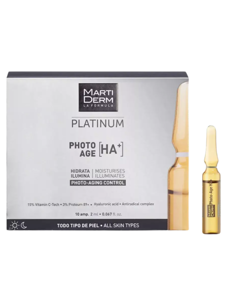 MARTIDERM Platinum Photo Age [HA+] 10 Ampollas