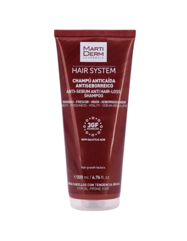MARTIDERM Hair System Champú Anticaída...