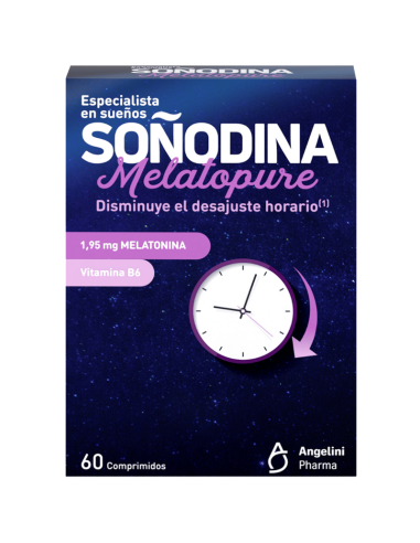 SOÑODINA Melatopure 60 Comprimidos