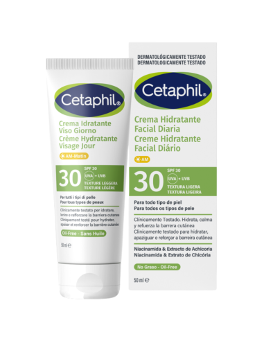 Cetaphil Crema Hidratante Facial Diaria SPF30...