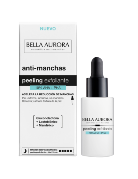 BELLA AURORA Anti-Manchas Peeling Exfoliante 10% AHA + PHA 30 ml