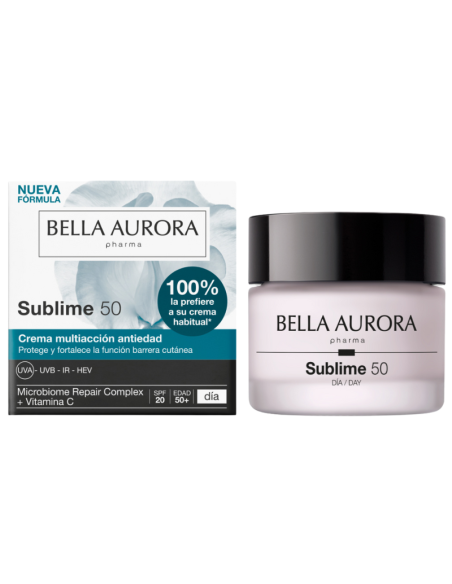 BELLA AURORA Sublime 50 Crema Multiacción Antiedad Día 50 ml