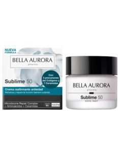 BELLA AURORA Sublime 50 Crema Reafirmante Antiedad Noche...