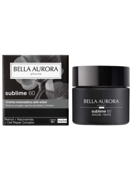 BELLA AURORA Sublime 60 Crema Renovadora Anti-Edad Noche 50 ml
