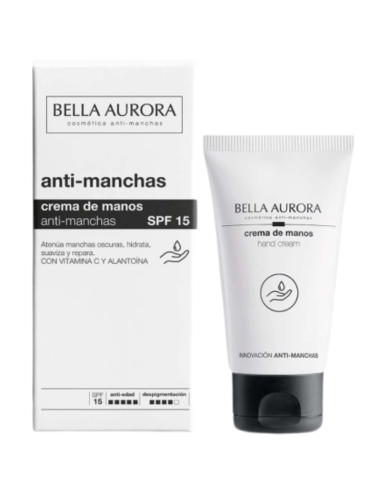 BELLA AURORA Anti-Manchas Crema de Manos SPF15...