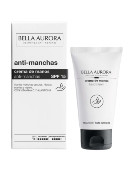 BELLA AURORA Anti-Manchas Crema de Manos SPF15 75 ml