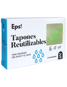 EPS! Tapones Reutilizables Talla S 2 Unidades