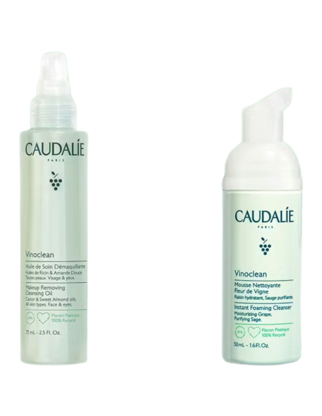 CAUDALIE Cofre Dúo Doble Limpieza Vinoclean