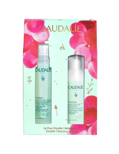 CAUDALIE Cofre Dúo Doble Limpieza Vinoclean
