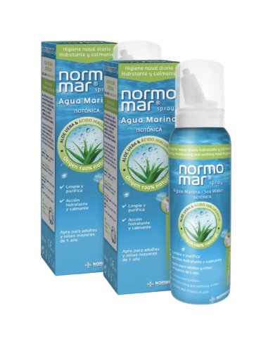 Normomar Duplo Spray Agua de Mar Isotónica Aloe...