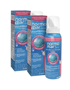 Normomar Duplo Spray Agua de Mar Isotónica Fuerza Intensa...