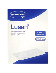 Lusan Gasa Estéril 20 x 5 Unidades