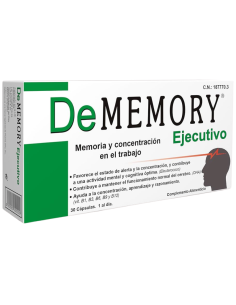 DeMEMORY Ejecutivo 30 Cápsulas
