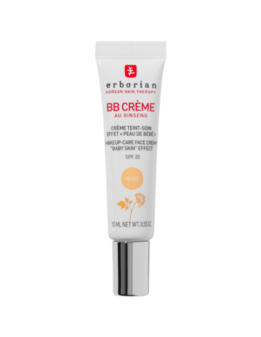 ERBORIAN BB Crème Au Ginseng SPF 20 Nude 15 ml