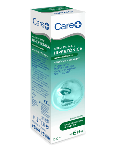 CARE+ Agua de mar hipertónica Aloe Vera y...