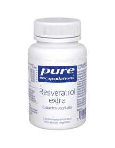 PURE ENCAPSULATIONS Resveratrol Extra 60 Cápsulas Vegetales