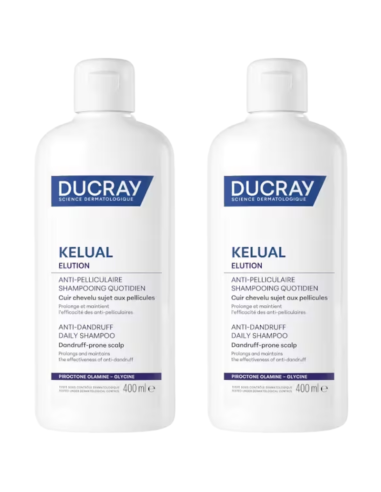 DUCRAY Duplo Kelual Elution Anticaspa Champú...