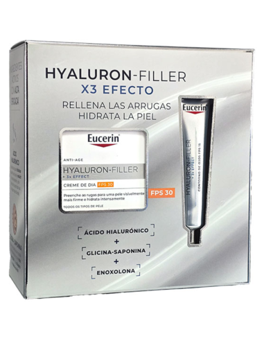 EUCERIN Pack Hyaluron-Filler x3 Efecto Crema +...