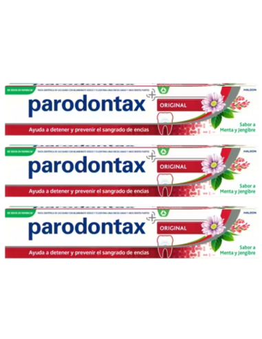 PARODONTAX Triplo Original Sabor Menta y...
