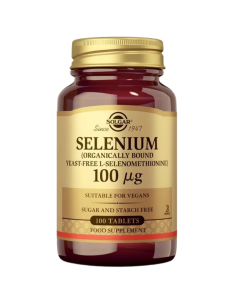 SOLGAR Selenium 100 mcg 100 Comprimidos