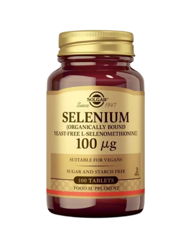 SOLGAR Selenium 100 mcg 100 Comprimidos
