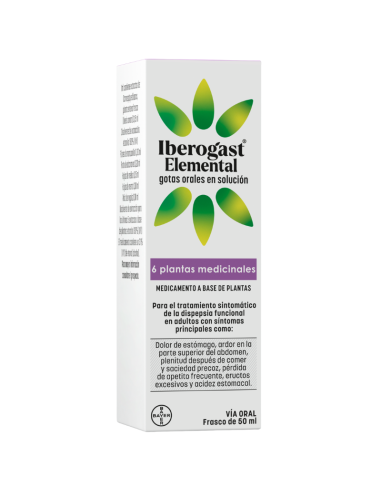 Iberogast Elemental Gotas Orales en Solución 50 ml