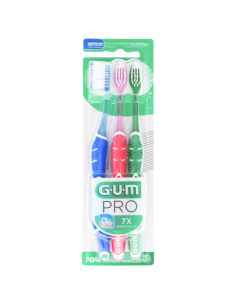 GUM Triplo Pro Cepillo Dental Medium 528