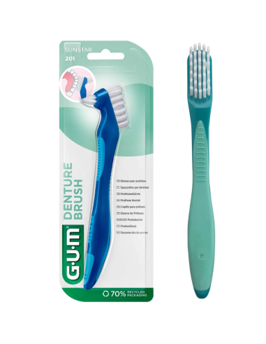 GUM Denture Brush Cepillo para Prótesis 201