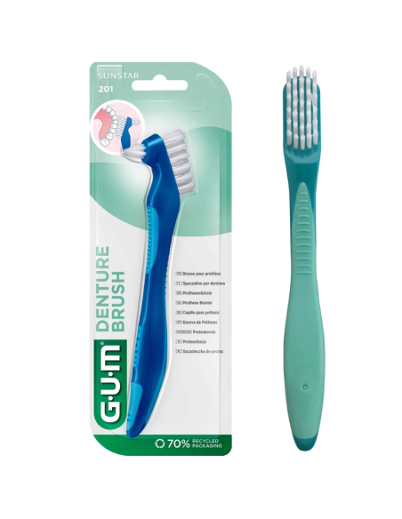 GUM Denture Brush Cepillo para Prótesis 201