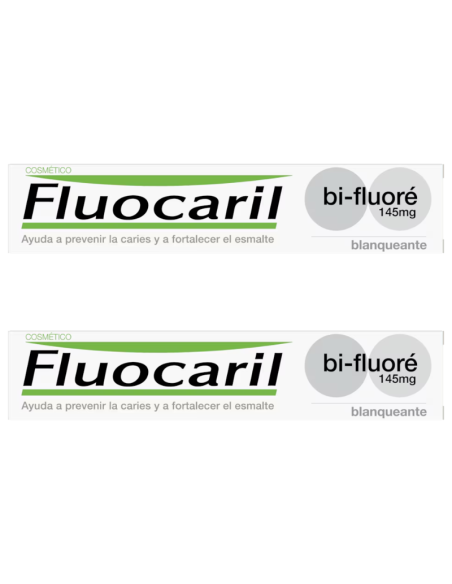 FLUOCARIL Duplo Bi-fluoré 145mg Dentífrico Blanqueante 2x75 ml