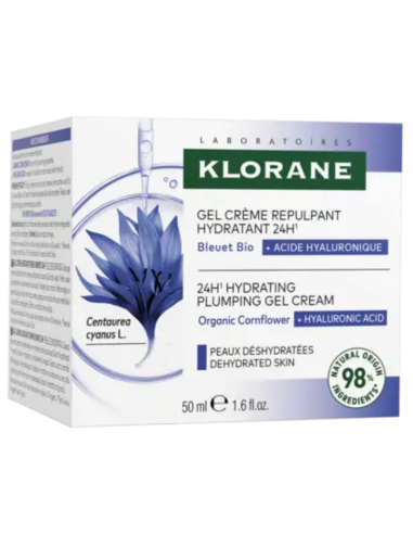 KLORANE Gel Crema Repulpante Hidratante 24H al...