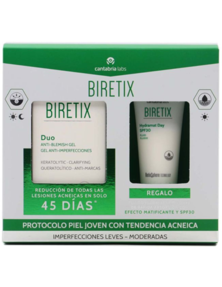 BIRETIX Pack Protocolo Piel Joven con Tendencia Acneica
