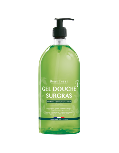 BEAUTERRA Gel de Ducha Perfume Verbena-Limón 1L