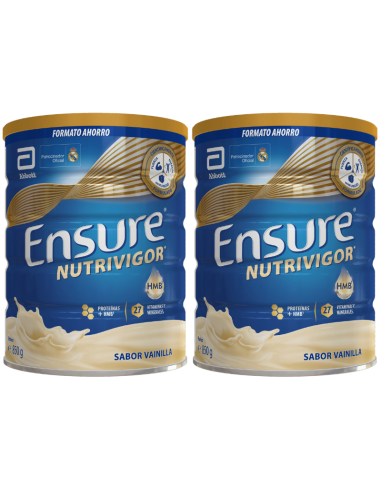 ENSURE Duplo Nutrivigor Sabor Vainilla 2x850g