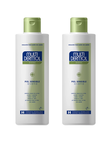 MULTIDERMOL Duplo Gel de Avena 2x750 ml