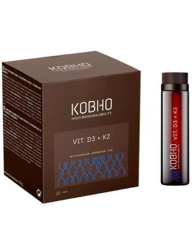 KOBHO Vitamina D3 + K2 20 Viales