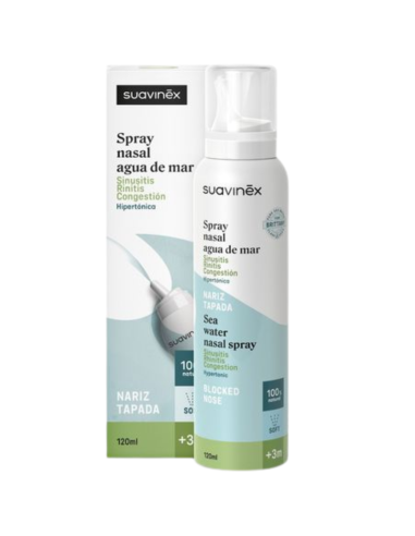 SUAVINEX Spray Nasal Agua de Mar +3 Meses Soft...