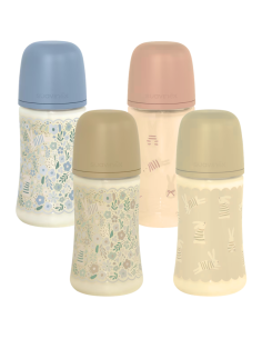 SUAVINEX Biberón Tetina Fisiológica SX Pro Flujo Medio +3...