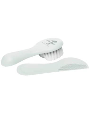 SUAVINEX Set Cepillo-Peine Verde +0 Meses