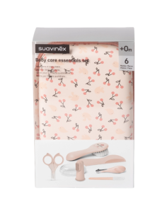 SUAVINEX Baby Care Essentials Set Rosa +0 Meses