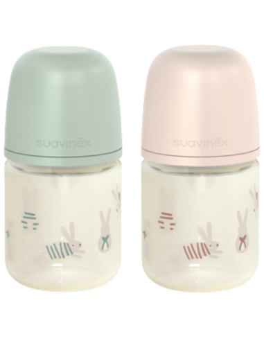 SUAVINEX Biberón Vidrio Tetina Fisiológica SX...