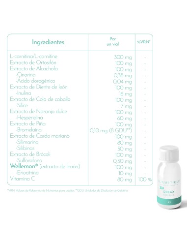 LUXMETIQUE Dreox Formula 15 Viales Bebibles de...