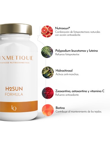 LUXMETIQUE H2Sun Formula 30 Cápsulas