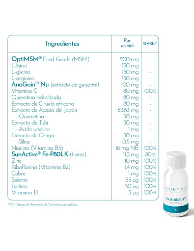 LUXMETIQUE Hair Beauty Formula 15 Viales...